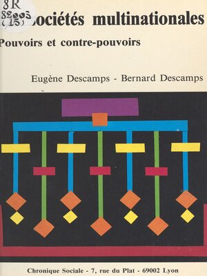cover image of Les sociétés multinationales